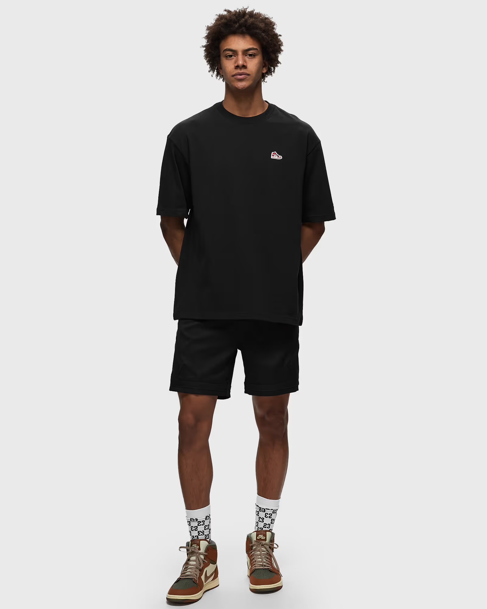 تیشرت مینی پچ جردن وان    Jordan Mini patch J1 Tee HJ2326-010 