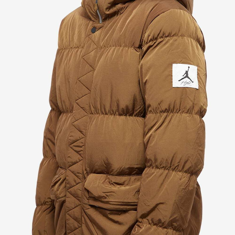 کاپشن پافر  بلند فلایت جردن  Jordan Flight Down parka Jacket DQ7346-385