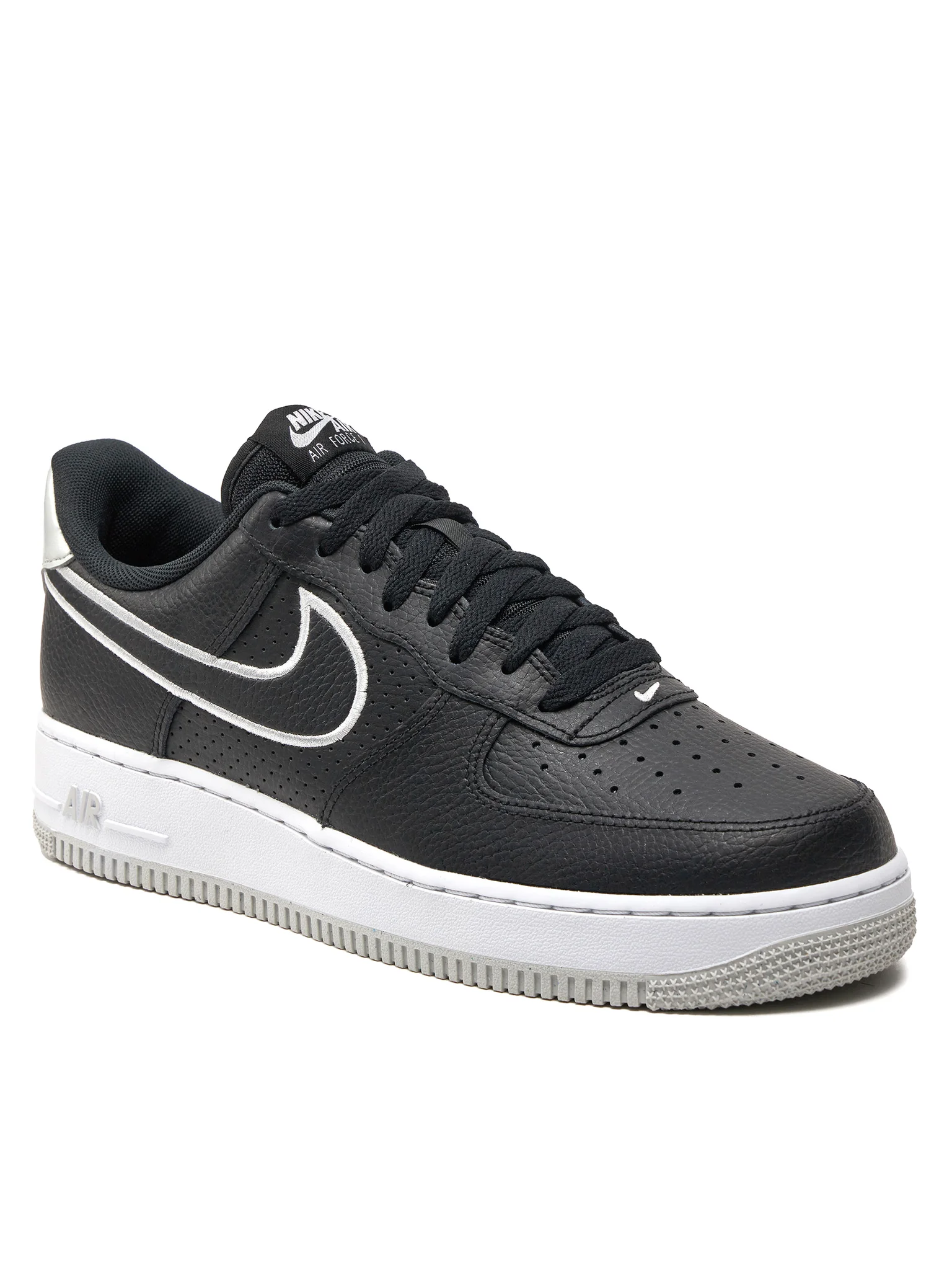 کتونی نایک ایر فورس وان  Nike Air Force 1 Black White   FJ4211-0013